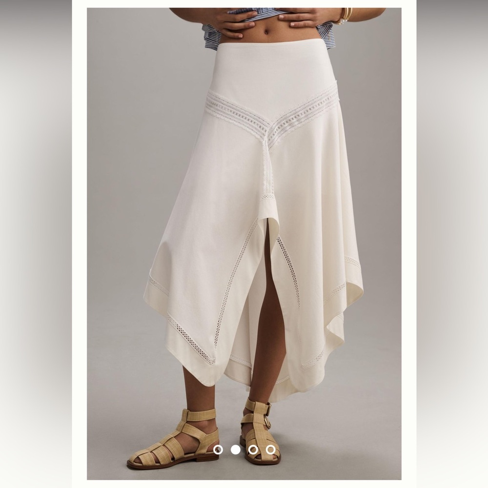 Mare Mare Asymmetrical Midi Skirt from Anthropologie